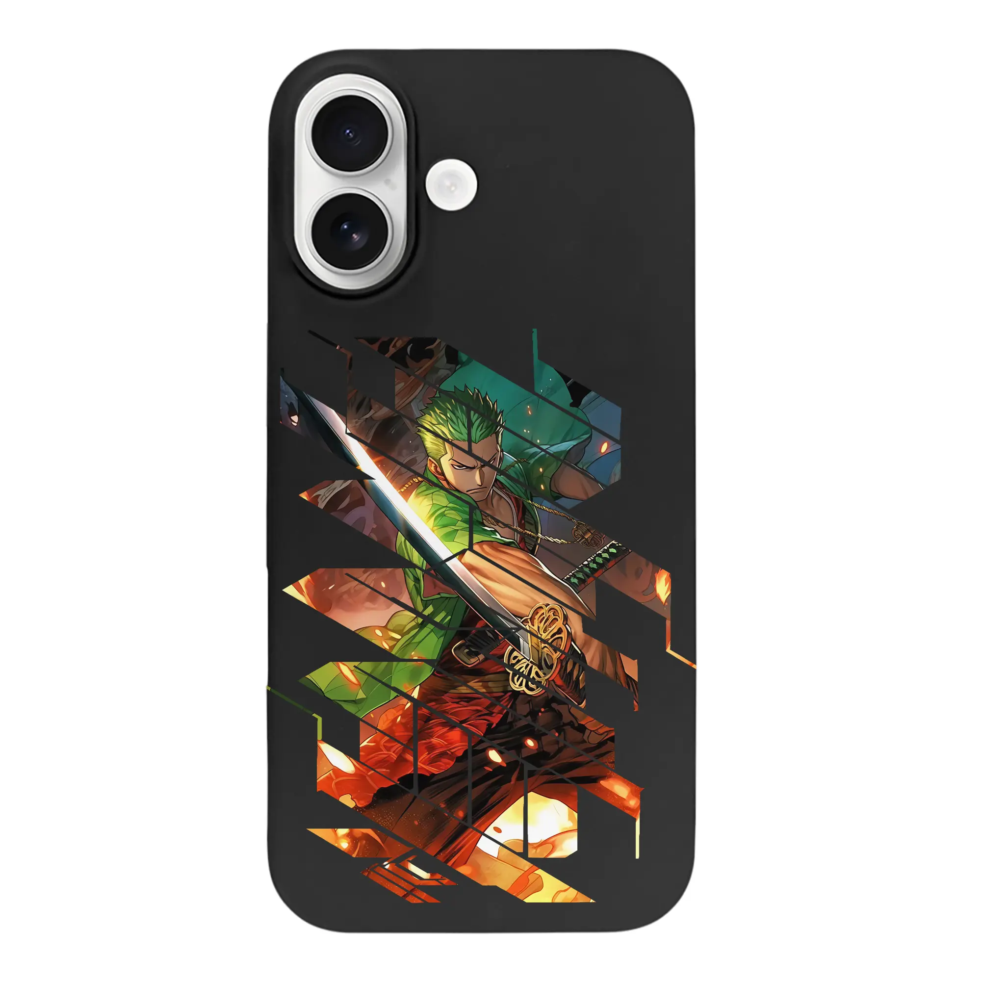 ワンピース グッズ ロロノア・ゾロ - iPhone 17 シリーズ シリコンケース 薄型 耐衝撃 指紋防止 ソフトタッチカバー 精密フィット 傷防止 保護ケース iPhone 17/17 Air/17 Pro/17 Pro Max 対応